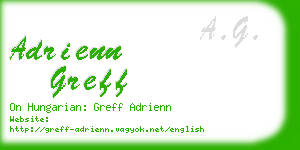 adrienn greff business card